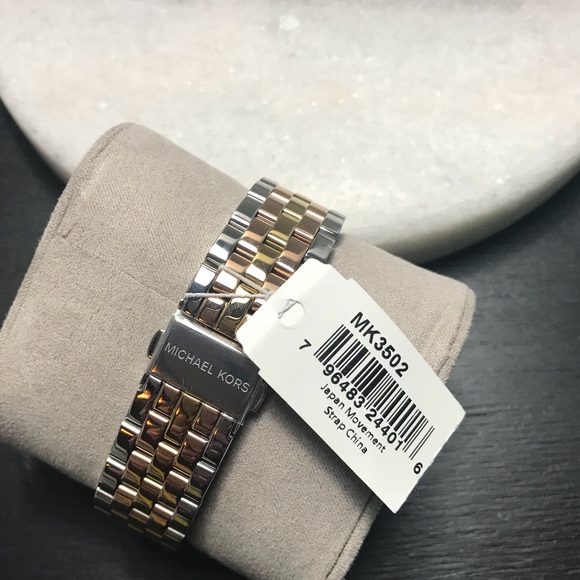 Michael Kors Tri-Tone watch - Picture 3 of 3